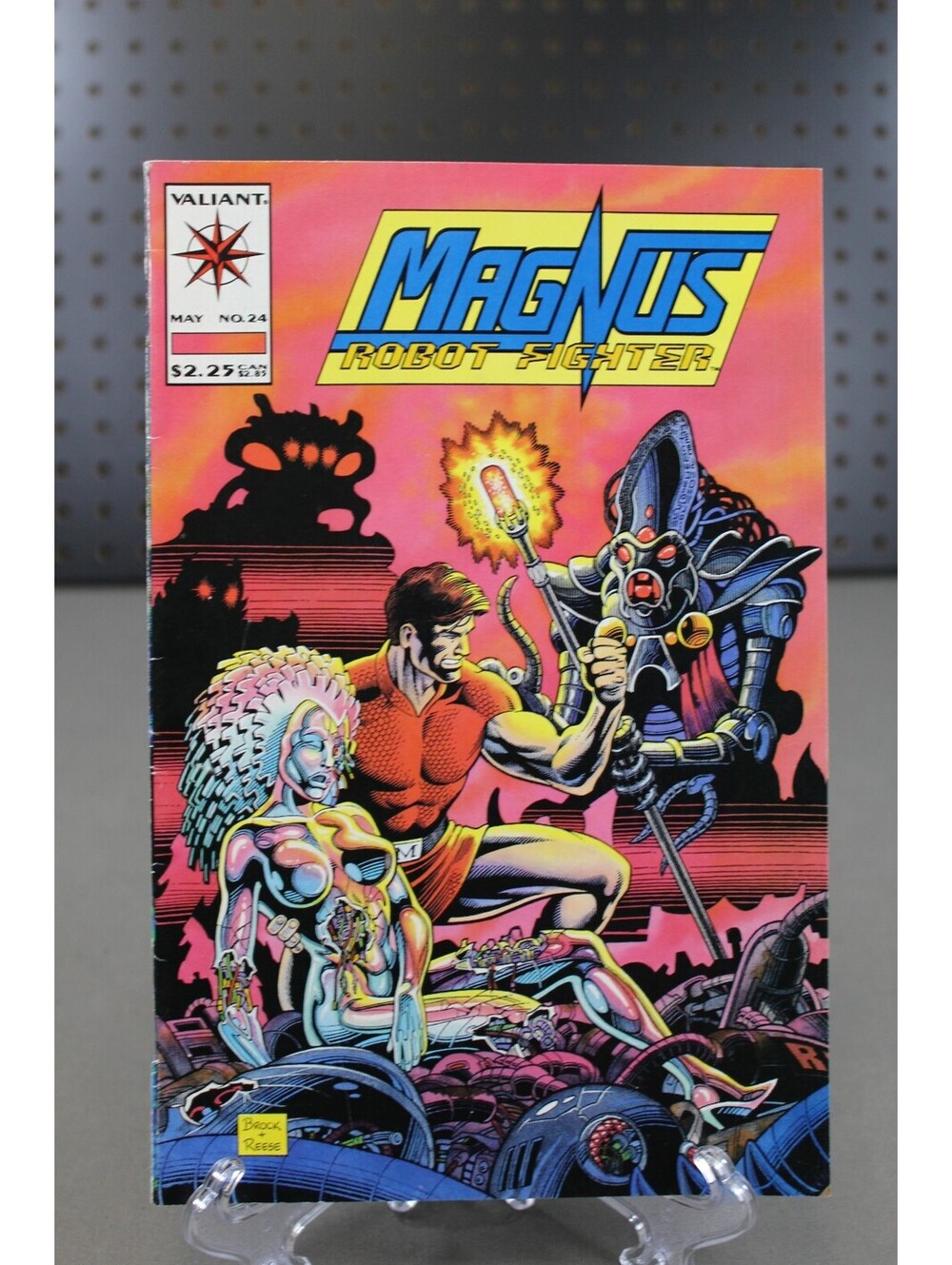Magnus Robot Fighter #24 Vintage Comic Book 1989 Valiant Fun